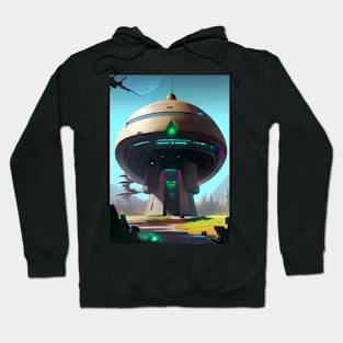 MEGA TELEPORT ON PLANET SAM Hoodie